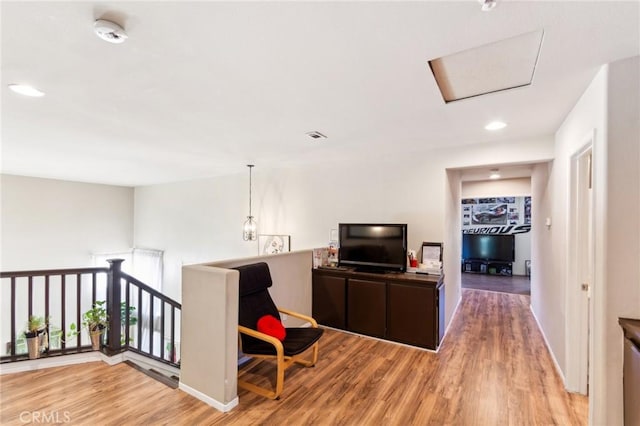25880 Jumano Dr, Moreno Valley, CA 92551 - interior space featuring light wood-style floors and recessed lighting