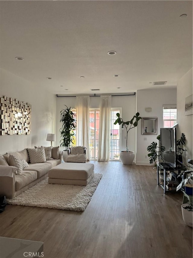 15946 Ellington, Chino Hills, CA 91709 - living room with wood finished floors and recessed lighting