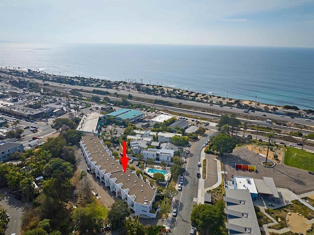 159 Mozart Ave, Cardiff By The Sea, CA 92007 - aerial overview of property's location with a nearby body of water