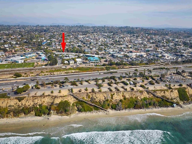 159 Mozart Ave, Cardiff By The Sea, CA 92007 - bird's eye view of expansive beach