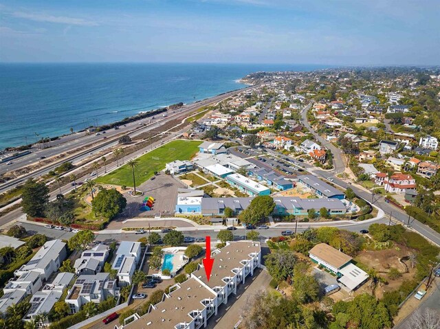 159 Mozart Ave, Cardiff By The Sea, CA 92007 - aerial view of property and surrounding area featuring a nearby body of water and nearby suburban area