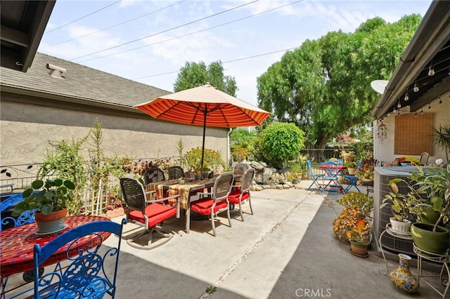 339 W Dawson Ct, Glendora, CA 91740 - view of patio / terrace featuring outdoor dining space