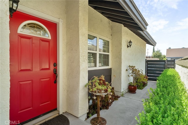 339 W Dawson Ct, Glendora, CA 91740 - property entrance with stucco siding