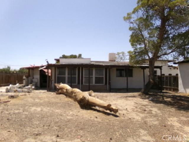 34915 Cedar Rd, Barstow, CA 92311 - rear view of property with a sunroom