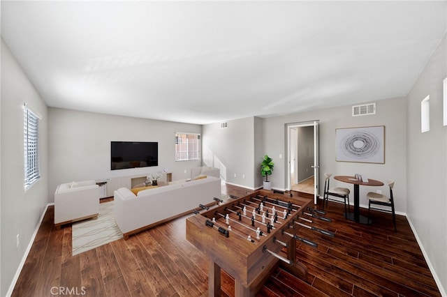 45114 Via Quivera, Temecula, CA 92592 - living room featuring wood finished floors and stairway