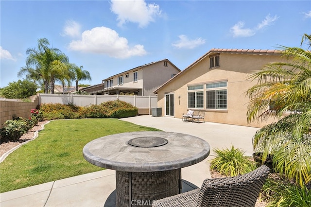 31969 Frontier Manor St, Menifee, CA 92584 - rear view of house featuring a patio area and stucco siding