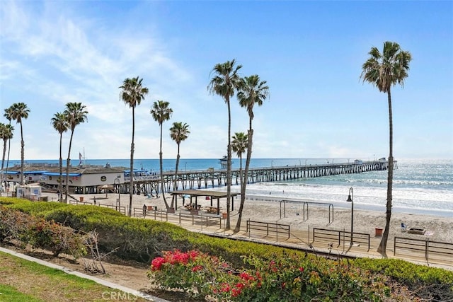 611 Del Dios, San Clemente, CA 92672 - water view featuring nearby beach