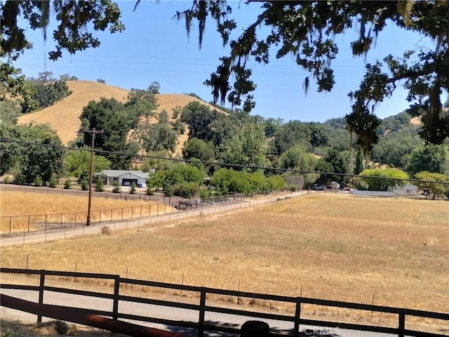 13205 Santa Lucia Rd, Atascadero, CA 93422 - view of yard with a view of rural / pastoral area and a mountain view