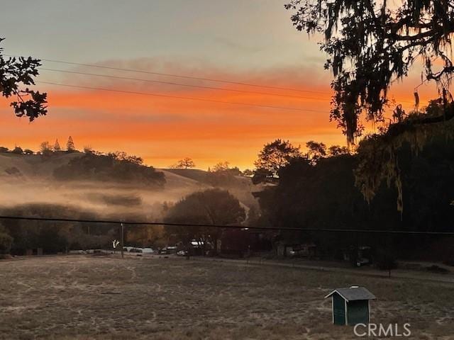 13205 Santa Lucia Rd, Atascadero, CA 93422 - view of yard at dusk