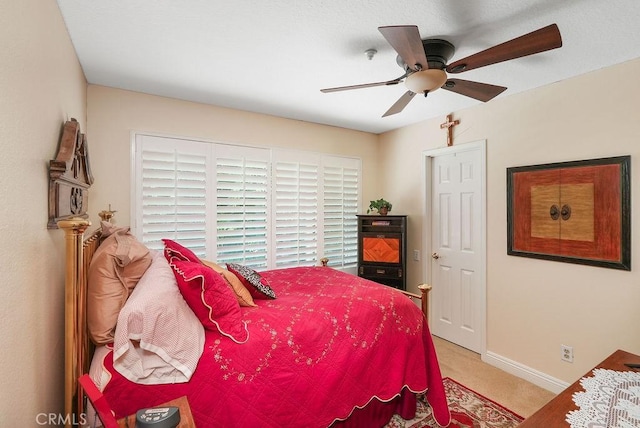 28606 Vista Ladera, Laguna Niguel, CA 92677 - carpeted bedroom with baseboards and ceiling fan