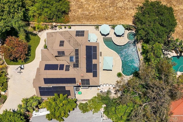 28606 Vista Ladera, Laguna Niguel, CA 92677 - view from above of property featuring a pool area