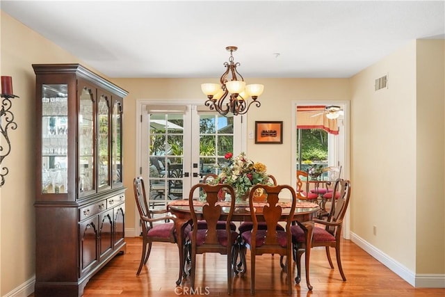 28606 Vista Ladera, Laguna Niguel, CA 92677 - dining space featuring light wood-style floors, healthy amount of natural light, and a chandelier