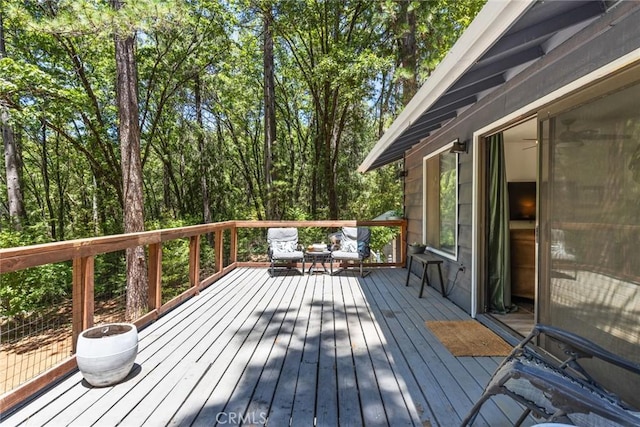 4934 Tippitoe Ln, Forest Ranch, CA 95942 - view of wooden deck
