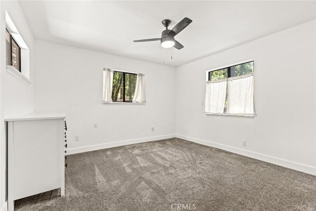 4934 Tippitoe Ln, Forest Ranch, CA 95942 - spare room featuring healthy amount of natural light, carpet, and a ceiling fan