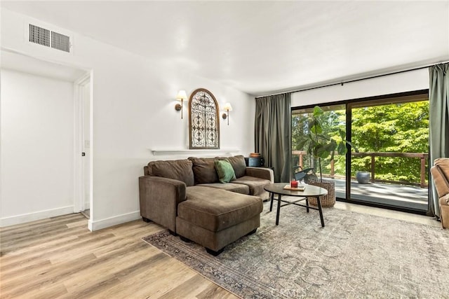 4934 Tippitoe Ln, Forest Ranch, CA 95942 - living area featuring wood finished floors and baseboards