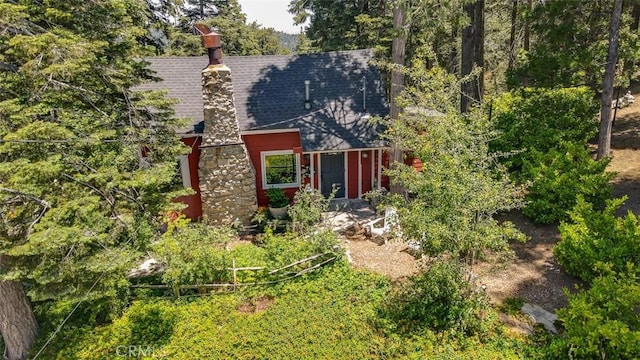 433 Milburn Rd, Lake Arrowhead, CA 92352 - view of yard