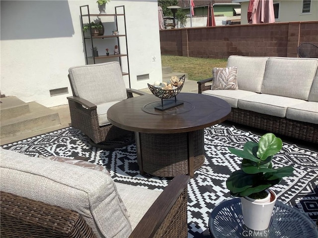 1201 W 186th St, Gardena, CA 90248 - view of patio / terrace featuring an outdoor hangout area