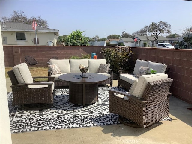 1201 W 186th St, Gardena, CA 90248 - view of patio with outdoor lounge area