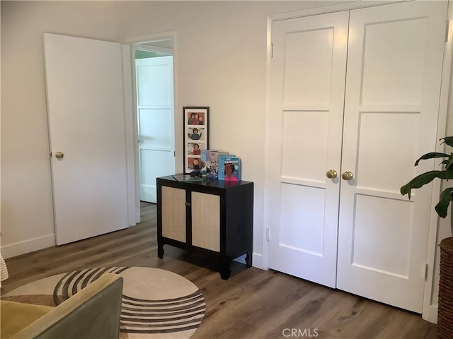 1201 W 186th St, Gardena, CA 90248 - bedroom featuring wood finished floors and baseboards