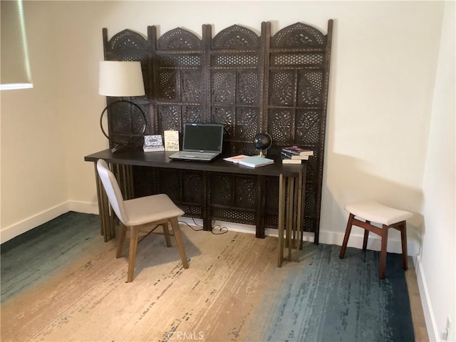 1201 W 186th St, Gardena, CA 90248 - office featuring wood finished floors and baseboards