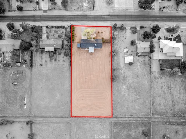 9383 11th Ave, Hesperia, CA 92345 - view of property location featuring property parcel outlined