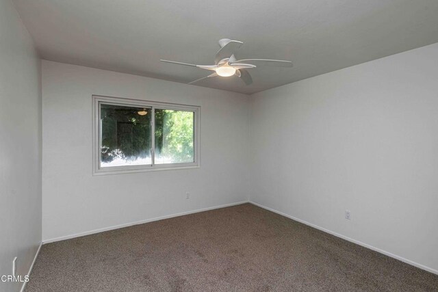 4713 Perris Way, Bakersfield, CA 93309 - carpeted spare room with a ceiling fan and baseboards