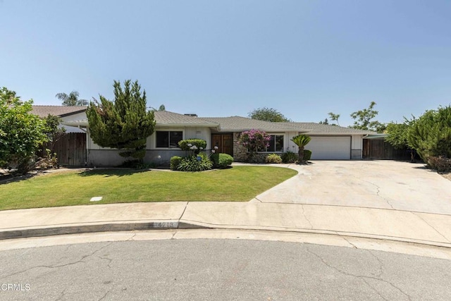 4713 Perris Way, Bakersfield, CA 93309 - view of front of house featuring an attached garage and driveway