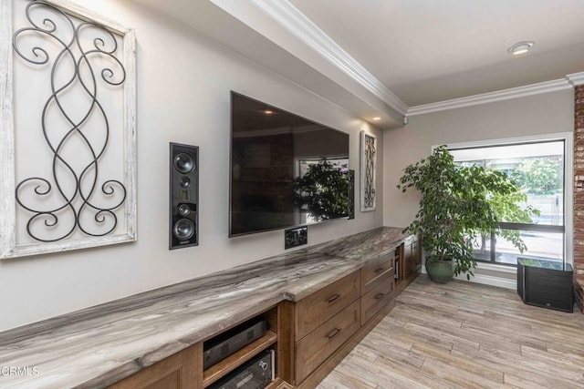 13305 San Simeon Ave, Bakersfield, CA 93314 - detailed view of ornamental molding and wood finished floors