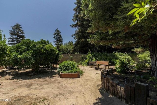13305 San Simeon Ave, Bakersfield, CA 93314 - view of yard with a garden