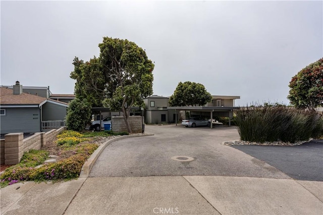 9229 Balboa Ave Unit 4, San Simeon, CA 93452 - view of front of home featuring covered and uncovered parking