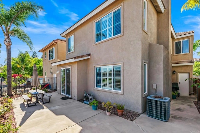 11337 Vista Elevada, San Diego, CA 92131 - back of property with a patio and stucco siding