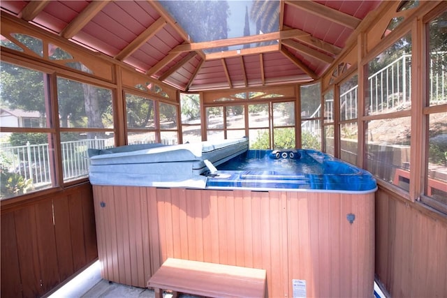 2509 Euclid E, Upland, CA 91784 - sunroom featuring a jacuzzi and healthy amount of natural light