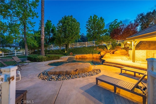 2575 Palomino Dr, Acton, CA 93510 - view of patio