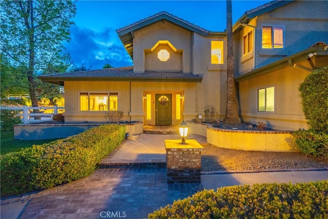 2575 Palomino Dr, Acton, CA 93510 - view of front of property with stucco siding
