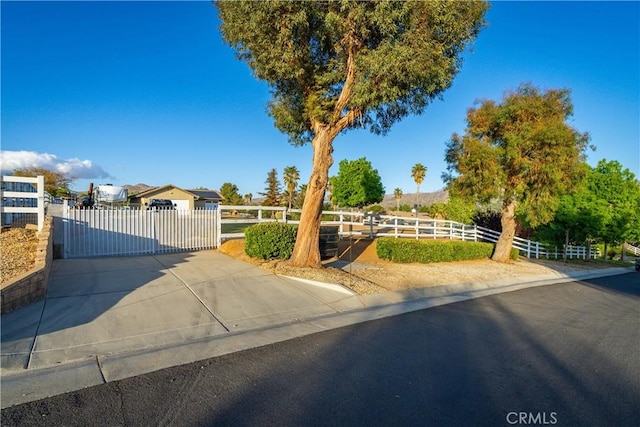 2575 Palomino Dr, Acton, CA 93510 - view of front of property with a gate