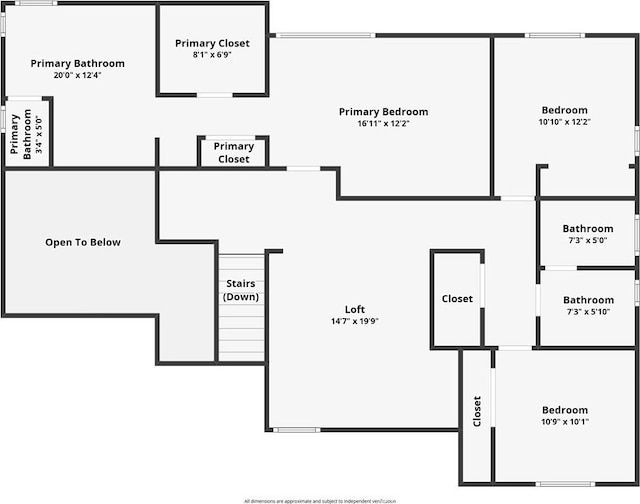 2575 Palomino Dr, Acton, CA 93510 - view of home floor plan