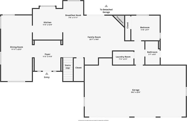 2575 Palomino Dr, Acton, CA 93510 - view of property floor plan