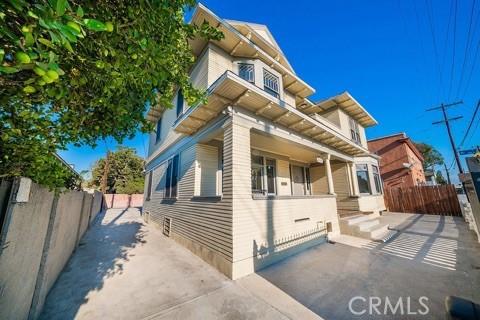 2109 Toberman St, Los Angeles, CA 90007 - view of side of property featuring covered porch
