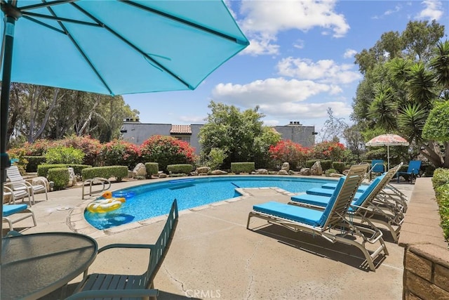 2722 E 20th St Unit 202, Signal Hill, CA 90755 - outdoor pool with a patio area