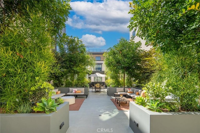 39 S Los Robles Ave Unit 6010, Pasadena, CA 91101 - view of community featuring an outdoor hangout area and a patio