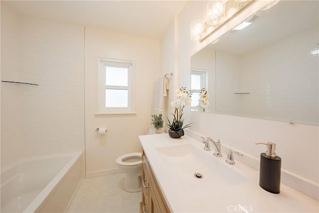 14314 De Alcala Dr, La Mirada, CA 90638 - full bath featuring vanity and tile patterned flooring
