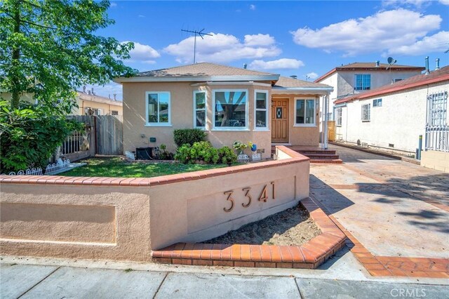 3341 Wisconsin Ave, South Gate, CA 90280 - view of front facade featuring stucco siding