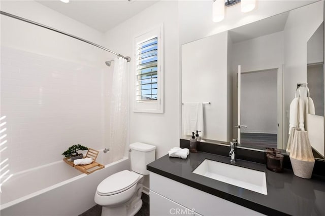 26 Prominence, Lake Forest, CA 92630 - bathroom featuring vanity and shower / bath combo with shower curtain