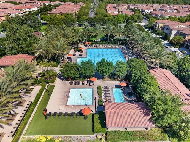 26 Prominence, Lake Forest, CA 92630 - drone / aerial view of a pool