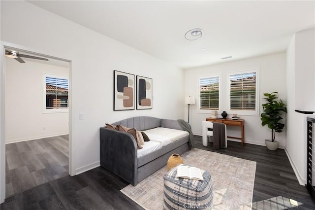 26 Prominence, Lake Forest, CA 92630 - living area with dark wood-type flooring and baseboards
