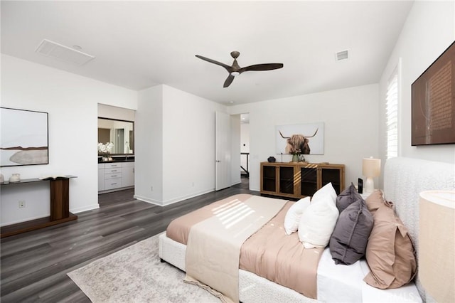 26 Prominence, Lake Forest, CA 92630 - bedroom featuring wood finished floors and a ceiling fan