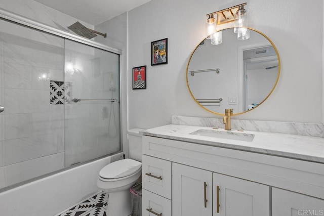 803 S Pacific St Unit 1, Oceanside, CA 92054 - full bath with vanity and enclosed tub / shower combo