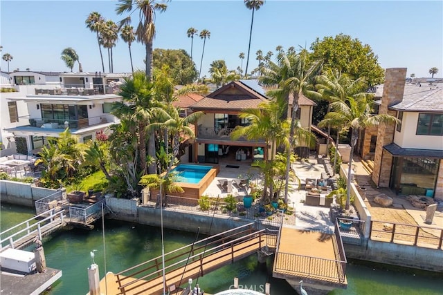 3908 Channel Pl, Newport Beach, CA 92663 - dock with a water view