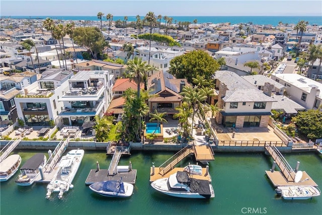 3908 Channel Pl, Newport Beach, CA 92663 - aerial view of residential area with a nearby body of water