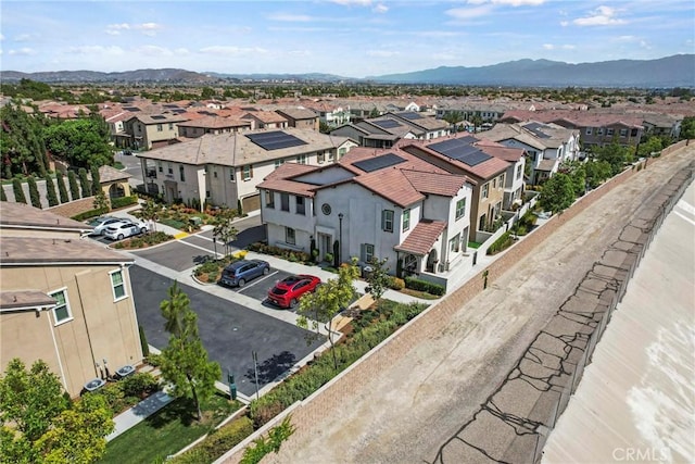 7020 Turin Pl, Eastvale, CA 92880 - aerial perspective of suburban area featuring mountains